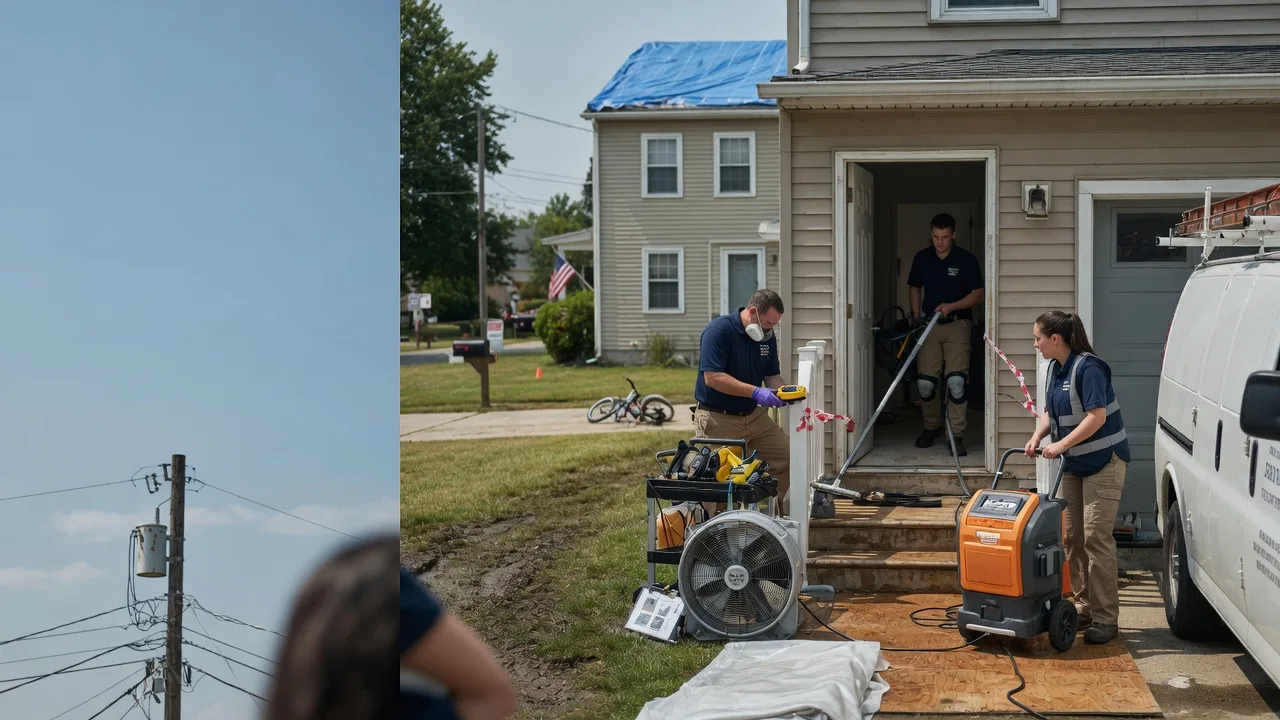 Water Damage Repair in Wyco, WV near me